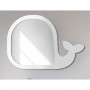 Детское декоративное настенное зеркало Кит в интернет-магазине «Зеркала с подсветкой» фото